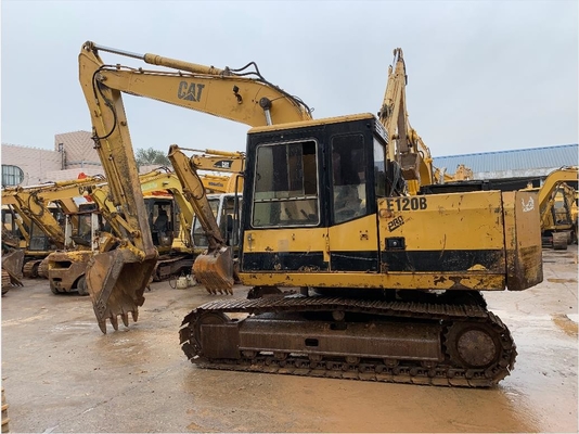 Graafwerktuig Semi Auto 6660mm van het KATTENe120b het 312B Gebruikte Kruippakje