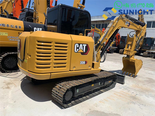 Gebruikte graafmachine CAT 306E Uitstekende staat Korte werktijd 6 ton Tweedehands graver