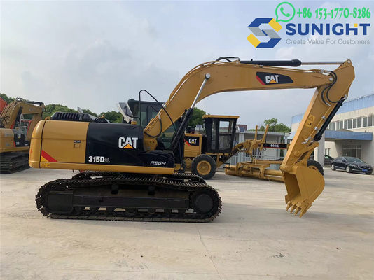 Goed gebruikte 15ton Caterpillar Excavators Cat 315D 315D2 315D2GC Crawler Excavator