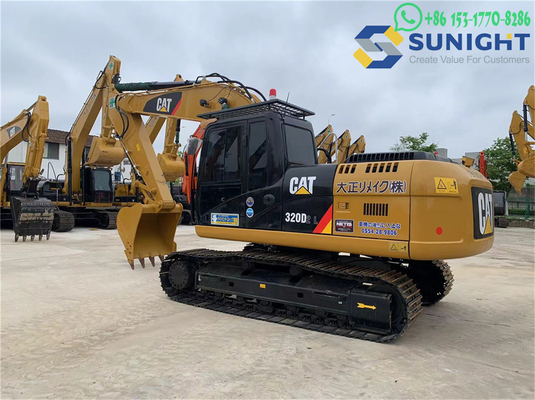Gebruikte bouwmachines Gebruikte graafmachines CAT 320D 320DL Caterpillar Crawler Excavator