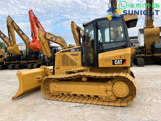 Gebruikte Caterpillar D5K Crawler Bulldozer met Cummins motor kerncomponenten met inbegrip van motor pomp lagertand