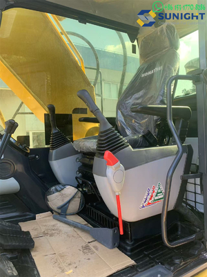 Gebruikte graafmachine Komatsu PC220-7 22ton Japanse originele Crawler Multifunctionele graafmachine