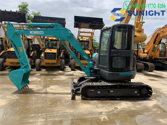 Gebruikte 5,5 ton KOBELCO Sk55 graafmachine in goede staat