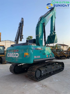 Good Performance Original Kobelco SK200 SK200-8 Sk200-10 Used Excavators 20ton Digger Crawler Type For Mining