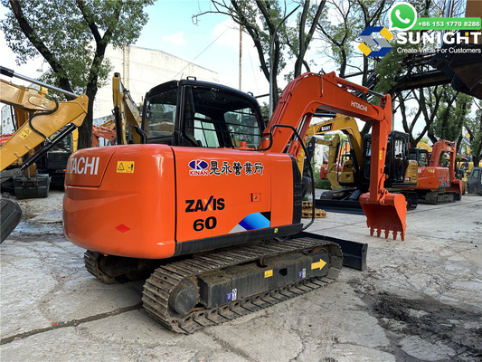 Gebruikelijke Hitachi Zx60 graafmachine 6 ton Hitachi 60 Gebruikte graafmachines te koop