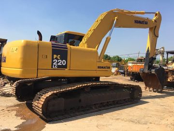 6 cilinders 22 het Ton Gebruikte Graafwerktuig van KOMATSU voor Wegenbouw pc220lc-7