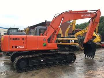 verkoop het graafwerktuig Hitachi ex200-5 van 20 tonjapan met brekerlijn en goede arbeidsvoorwaarde