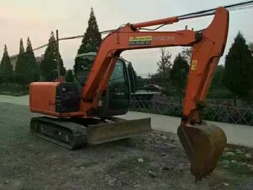 6 Graafwerktuig ZX60 van ton het Mini Gebruikte Hitachi met Blad en Lage Werkuren