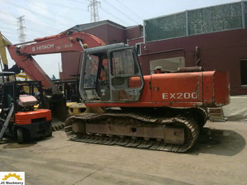 Originele Kleur 20 Ton Gebruikt Hitachi-Graafwerktuig met Isuzu6BD1T-Motor ex200-1