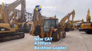 Nieuwe CAT 420Fpro graaflaadmachine