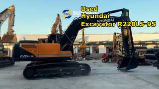 Gebruikte Hyundai R220-9S graafmachine te koop